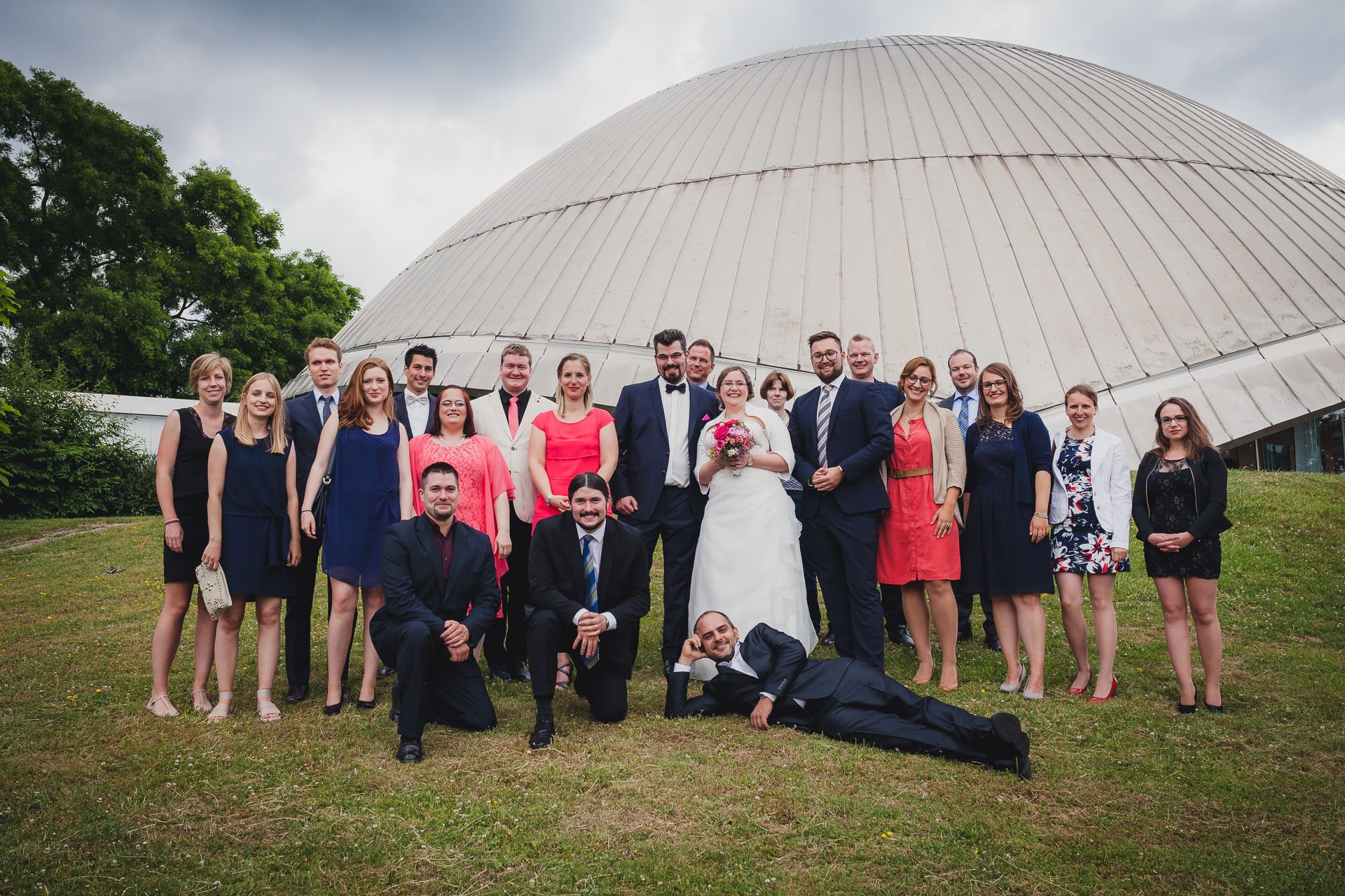 Hochzeitsfotograf Bochum - Hochzeit im Planetarium